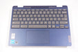 New 5CB1L43658 Lenovo Laptop US Palmrest Keyboard Blue - LaptopParts.ca