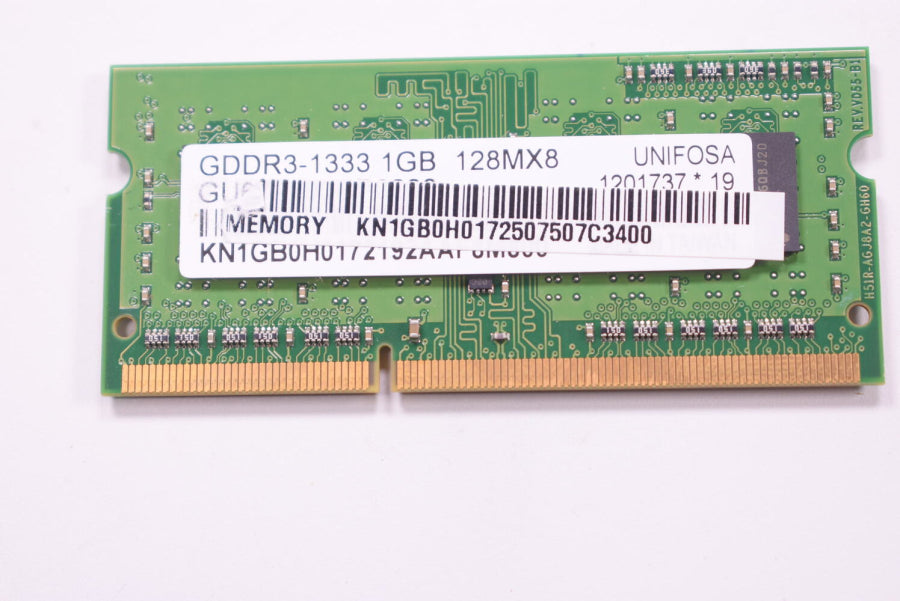 New GU672203EP0200  Laptop 1GB PC3-10600 DDR3-1333MHz  SO-DIMM Memory