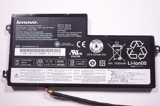 New 45N1108 Lenovo Laptop 11.1V 24W 2.09 Ah Battery 45N1111 - LaptopParts.ca