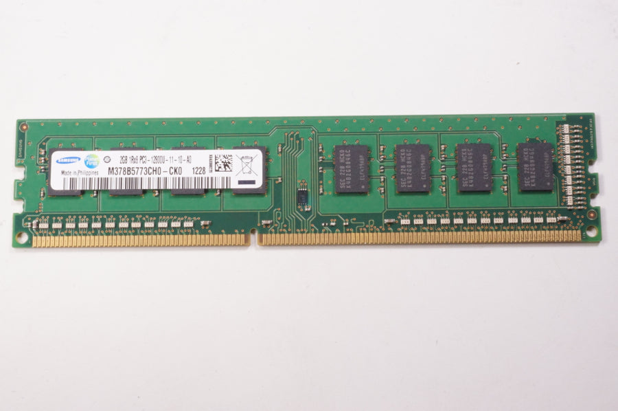 New 497157-D01 Hp Laptop 2GB 2RX8 PC3-10600U Unbuffered DDR3-1333 Memory Module