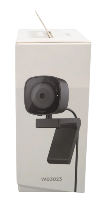 Dell WB3023 2K QHD 2560x1440 Autofocus Noise Reduction Mic USB Webcam JP1P2