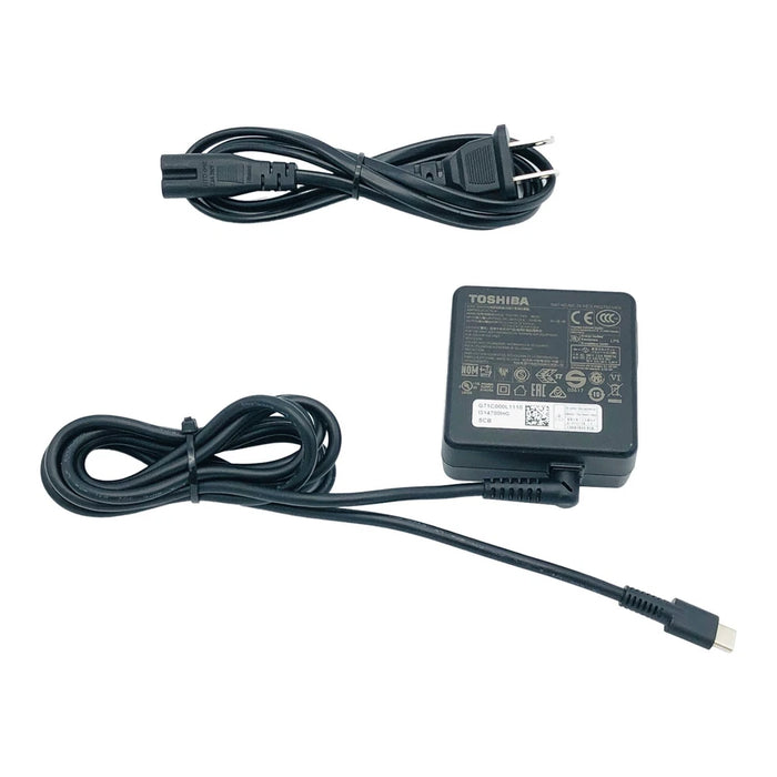 New Genuine Toshiba DynaBook Satellite Pro C50-H-11B 11D 11E AC Adapter Charger USB-C 45W - LaptopParts.ca