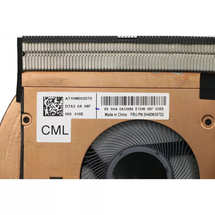 New Lenovo Thinkpad T490 T14 Gen 1 UMA CPU Fan With Heatsink 5H40W36702 - LaptopParts.ca