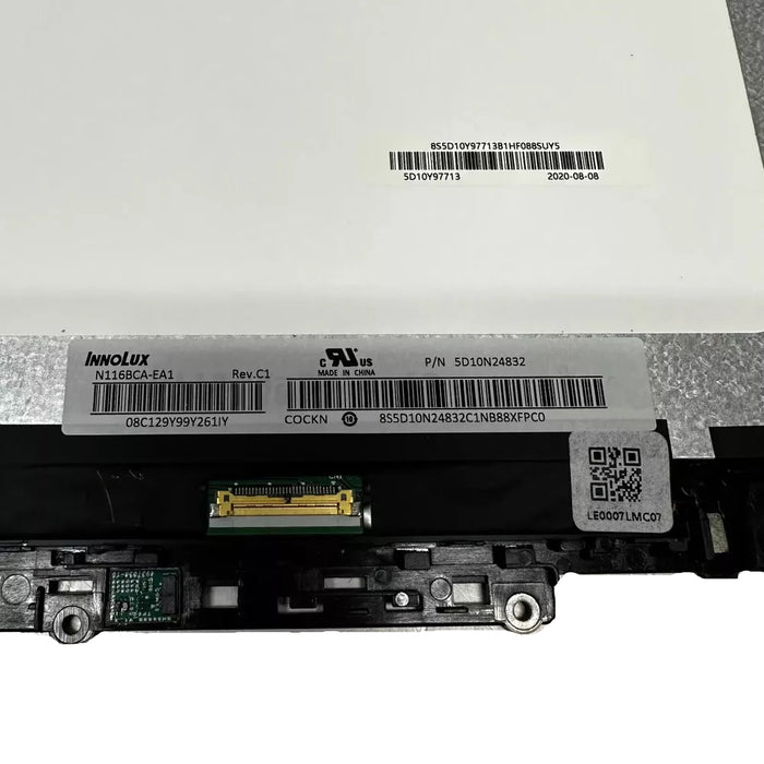 New Lenovo 300E 81MB 11.6 Touch Screen LCD Panel 5D10N24832 N116BCA-EA1 FHD - LaptopParts.ca