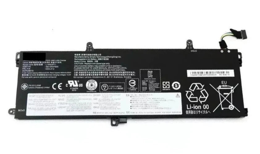 New Comaptible Lenovo ThinkPad T590 L18M3P71 L18S3P71 L18L3P71 Battery For ThinkPad SB10K97649 02DL012