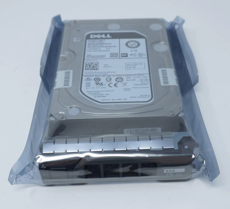 New Dell 8TB 7.2K SAS 12Gbp 3.5in SED HDD 0PDFHC ST8000NM0135 PDFHC