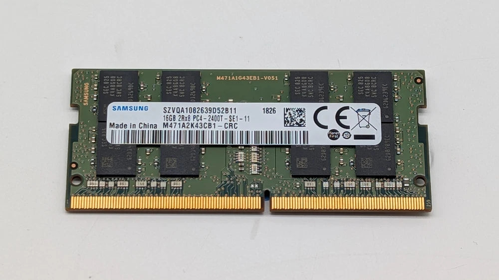 New Samsung 16GB DDR4-2400 PC4-19200 2Rx8 SODIMM Laptop Memory RAM M471A2K43CB1-CRC