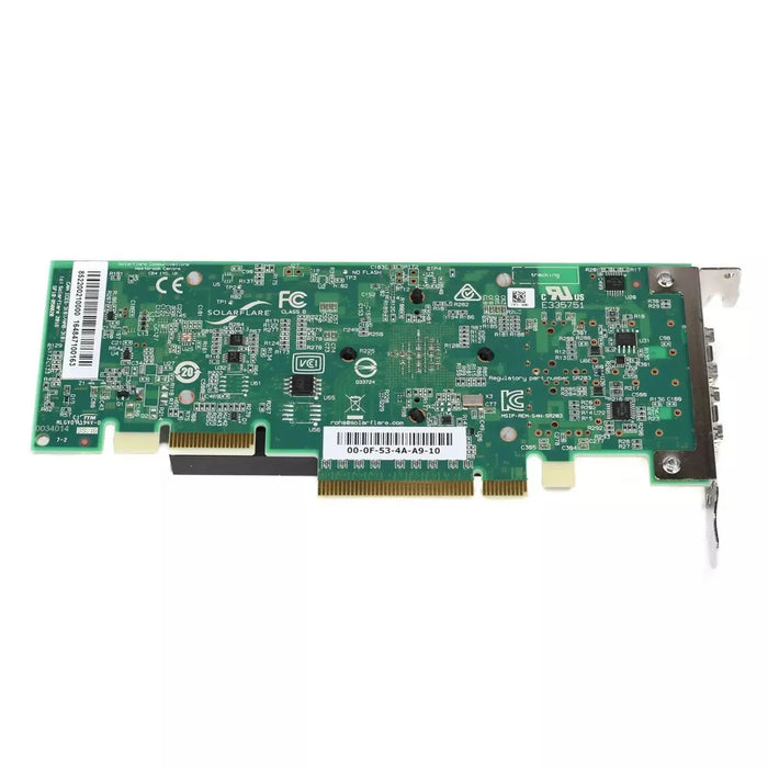 New Solarflare SFN8522 Dual Port 10GbE SFP+ PCIe 3.1 Ethernet Adapter Low Profile - LaptopParts.ca