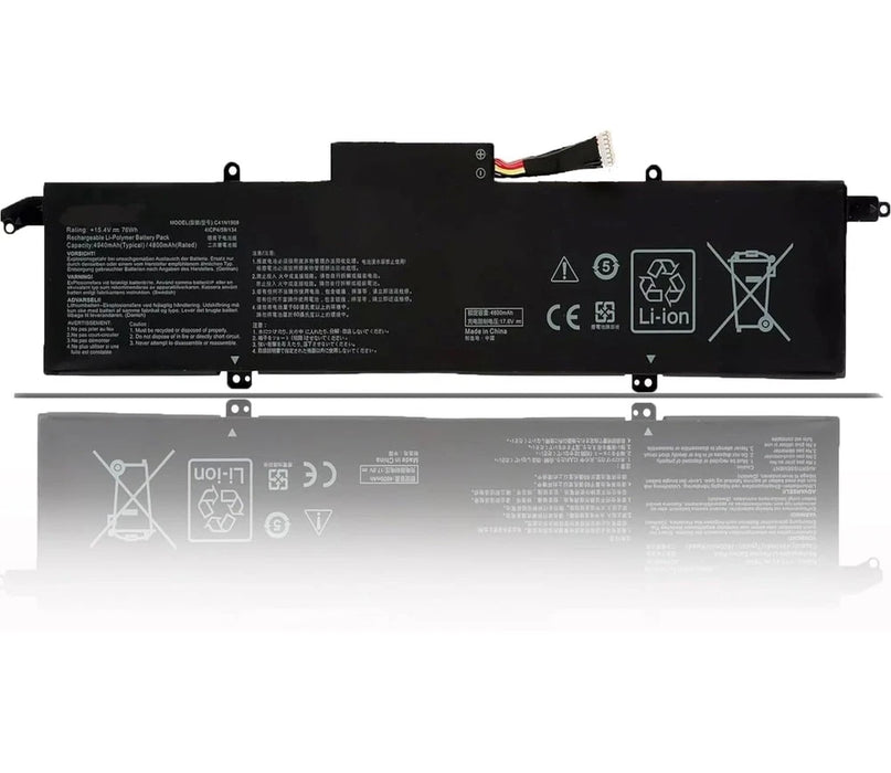 New Compatible Asus ROG Zephyrus G14 GA401 GA401I GA401IH GA401QM GA401iv 76Wh Battery C41N1908