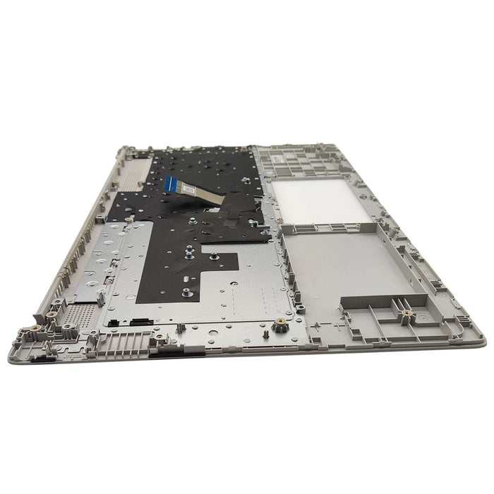 New HP 17-CN 17-CP 17T-CN Palmrest Non-Backlit Keyboard Silver US English M50458-001