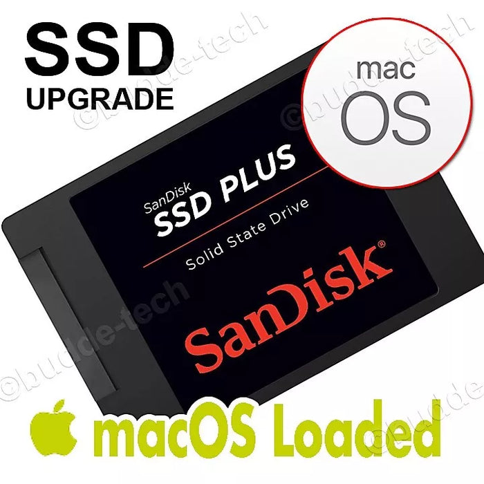 New Macbook Pro 2010 2011 2012 High Sierra 10.13 SSD Drive 500GB 2.5”