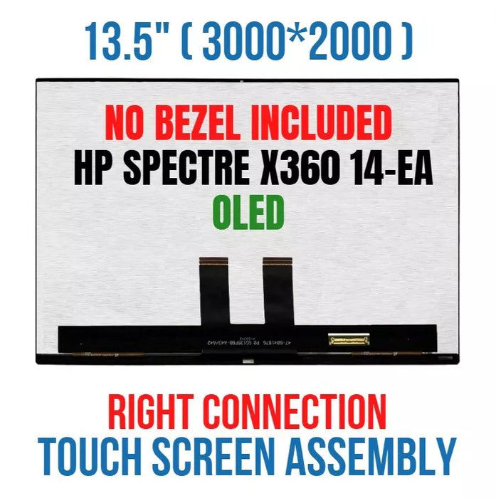 New HP Spectre X360 14-ea Series M22154-001 L99010-110 ATNA35VJ01 OLED LCD Touch Screen 13.5 3000x2000 - LaptopParts.ca