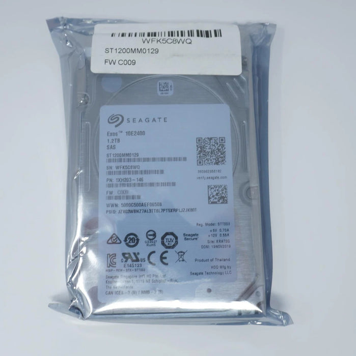 New Seagate Exos 1.2TB 2.5" SAS 10K 12G Hard Drive 1XH203-003 ST1200MM0129