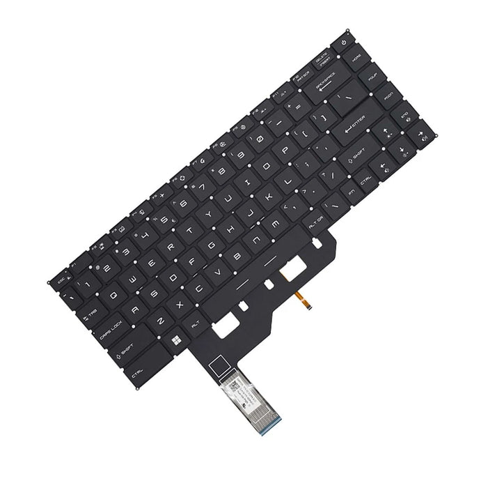 New MSI Modern 14 15 MS-14D3 14D2 14D1 MS-14DK MS-1551 Backlit US English Keyboard - LaptopParts.ca