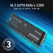 New Fanxiang M.2 2280 SSD NGFF SATA III SSD 512GB 6Gb/s Internal Solid State Drive - LaptopParts.ca
