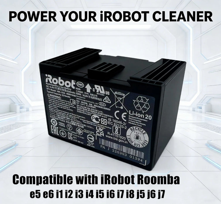 New Genuine iRobot Roomba i4 i5 i7 i8 e5 e6  j5 j6 j7 j6+ j7+ Battery ABL-D2