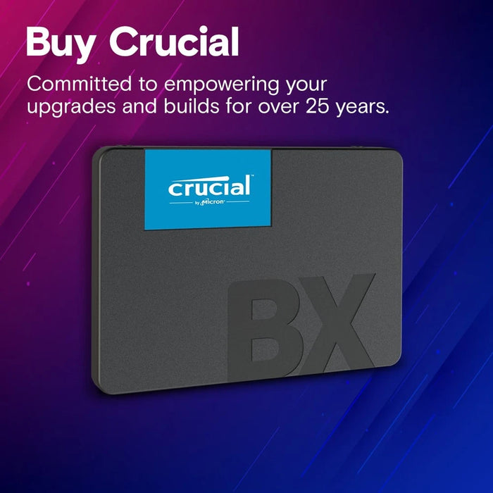 New Crucial BX500 2TB Internal SSD SATA HDD Hard Drive 2.5 in - LaptopParts.ca