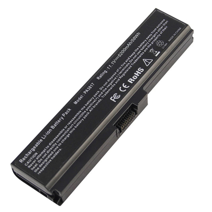 New Compatible Toshiba Satellite A665 C655 L655 L735 L755 Battery PA3817U-1BRS PABAS228