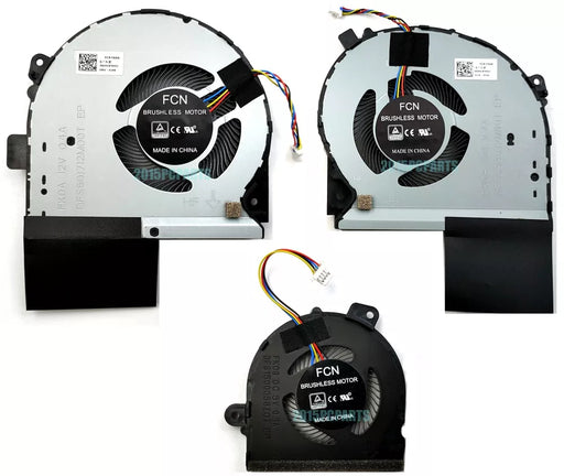 New Asus ROG Strix GL703GM GL703GS GL703GS-DS74 CPU GPU Vram Fan Kit 13NR00E0P01011 - LaptopParts.ca