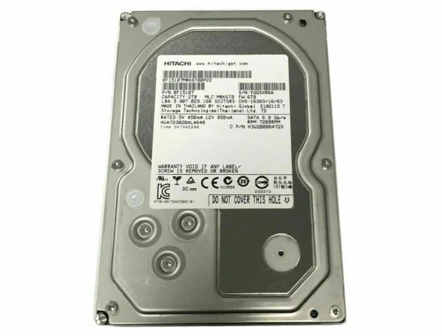 New HGST Ultrastar HUA723020ALA640 3.5 in. 2TB SATA III Internal Hard Disk Drive 0F12455 - LaptopParts.ca