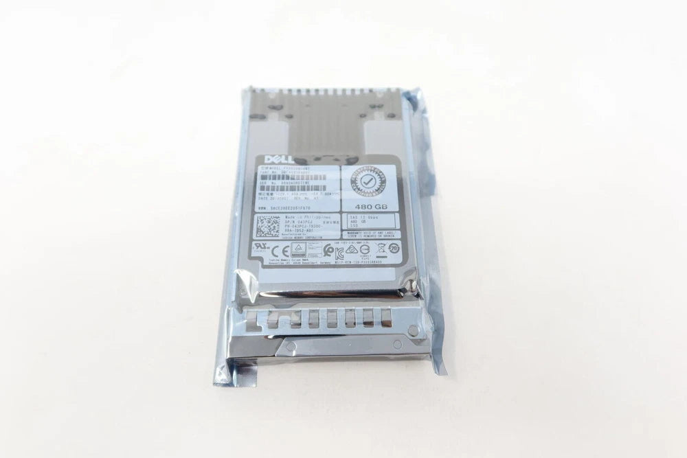 New Dell 480GB SAS 2.5" 12G MLC MU SSD Gen14 Solid State Drive 043PCJ 43PCJ PX05SVB048Y