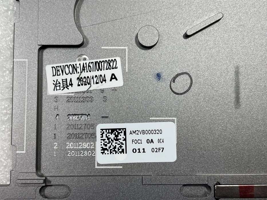 New HP ZBook Studio G7 M14609-001 US International Palmrest Keyboard Top Cover - LaptopParts.ca