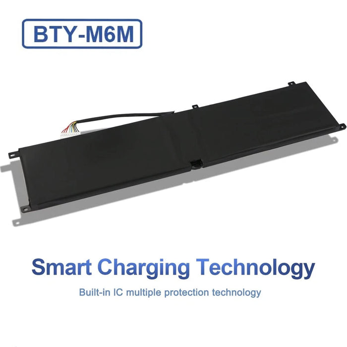 New Compatible MSI GS66 Stealth 10SF 10SFS 10SGS GE66 Raider 10SD 10SE GE76 Battery BTY-M6M