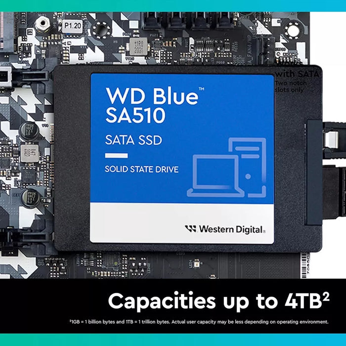 New Western Digital 1TB WD Blue SA510 SATA Internal Solid State Drive SSD - LaptopParts.ca