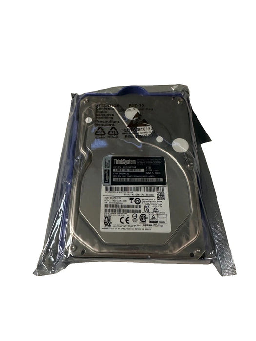 New Lenovo ThinkSystem 00MX125 4XB7A13554 3.5" 1TB 7.2 NON-HS SATA HDD Hard Drive