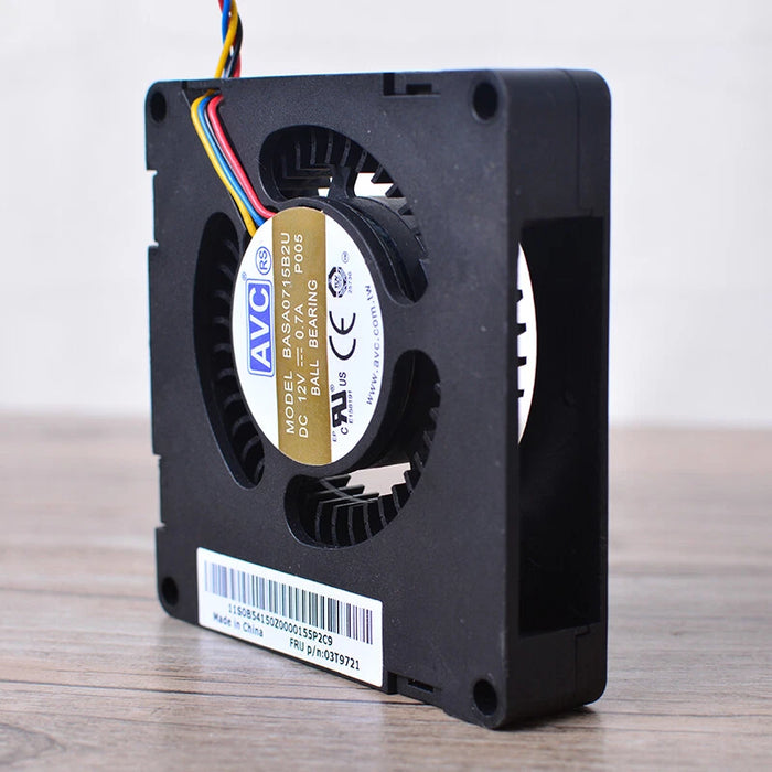 New Lenovo M92p 4-pin chassis cooling fan AVC BASA0715B2U 03T9721 - LaptopParts.ca