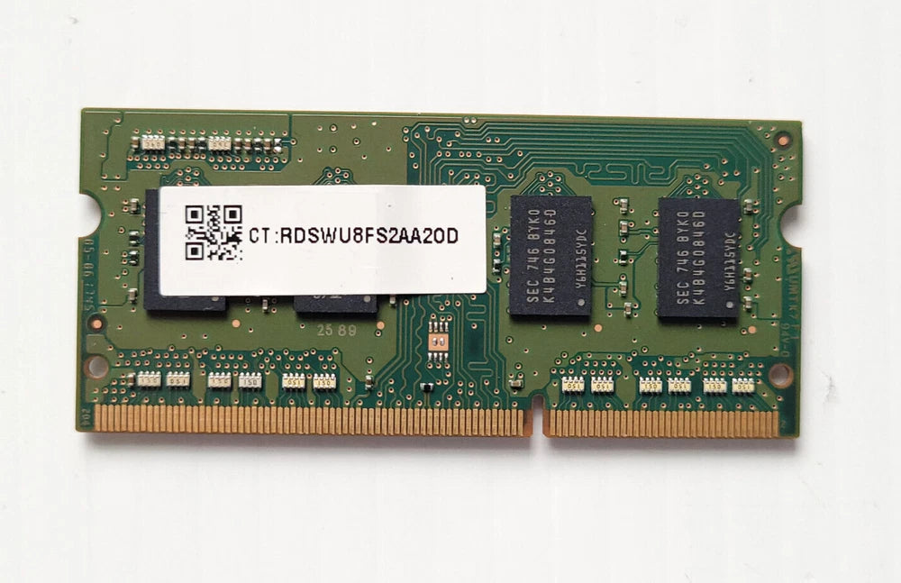 New Samsung M471B5173DB0-YK0 4GB 1RX8  PC3L-12800S-11-13-B4 Laptop memory