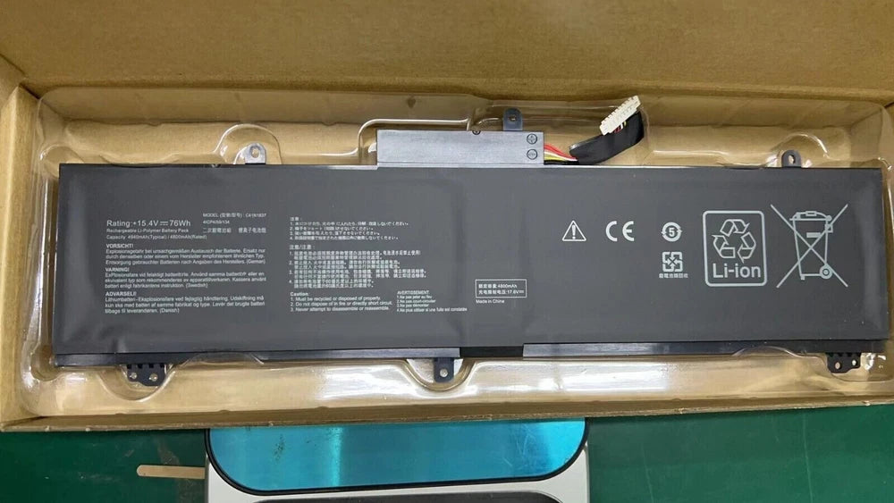 New Comaptible Asus ROG Zephyrus GU502G GU502GV GA502DU GX502GV 76Wh Battery C41N1837