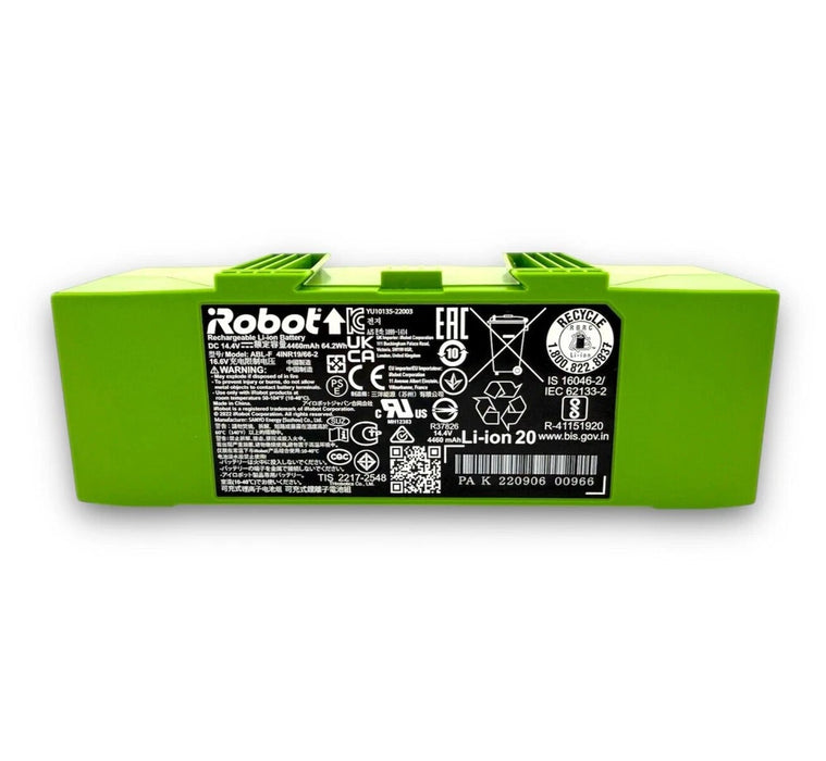 New Genuine  iRobot Roomba J6+ J7+ J8+ J9+ Li-ion Extended Battery 14.4V 4460mAh ABL-F R37826 U10135-22003