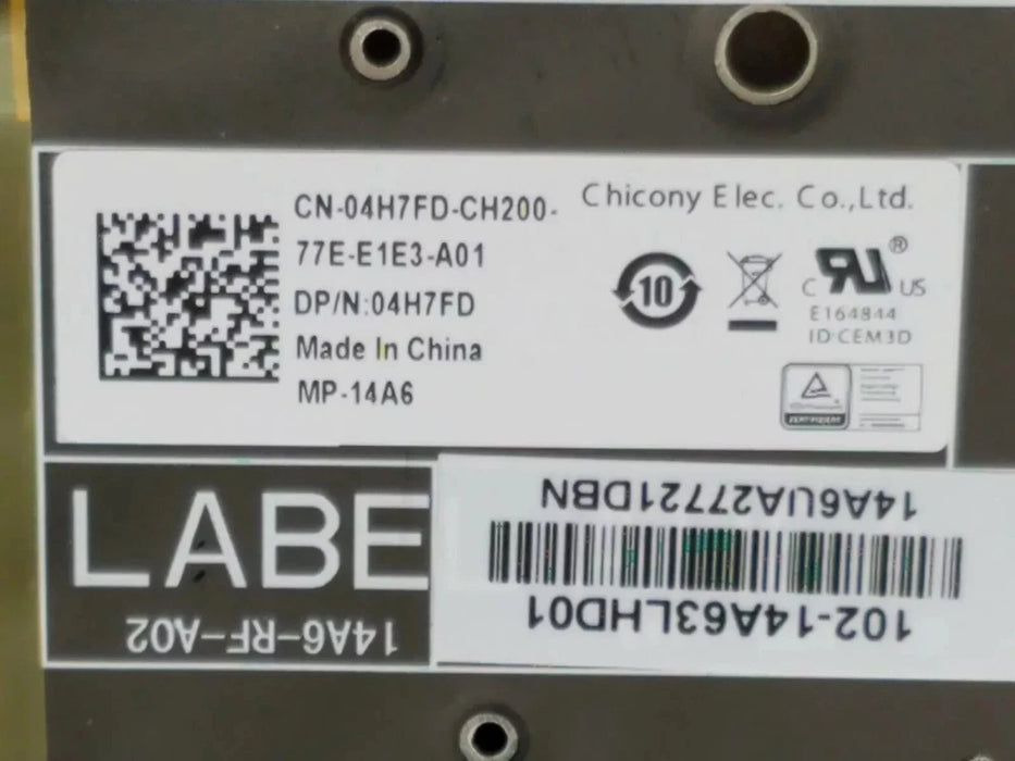 New Dell XPS 9343 9350 9360 Inspiron 7547 7548 Precision 5540 Canadian French Keyboard 4H7FD - LaptopParts.ca