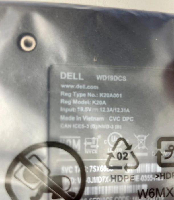 New Genuine Dell Performance Dock With 240W Power Adapter WD19DCS 0JMD7X JMD7X - LaptopParts.ca