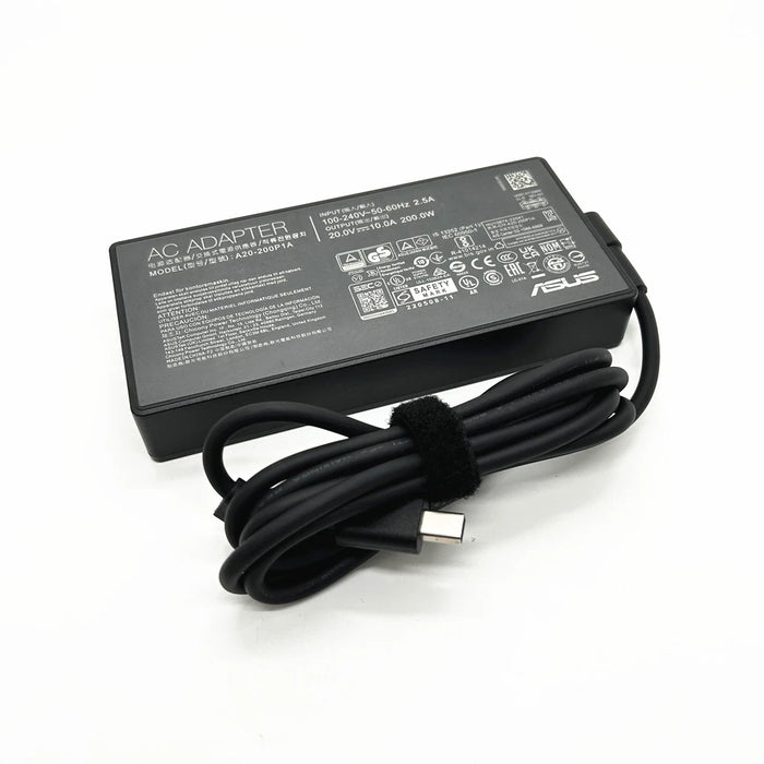 New Genuine Asus ROG Zephyrus G14 G16 200W 20V 12A Mini USB AC Adapter Charger A20-200P1A