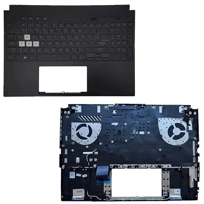 New Asus TUF Dash A15 F15 FA507 FX507 FX507R Palmrest With US English Backlit Keyboard 90NR0951-R31