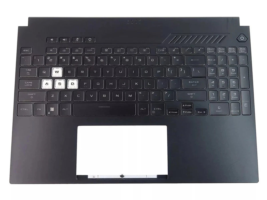 New Asus TUF Dash A15 F15 FA507 FX507 FX507R Palmrest With US English Backlit Keyboard 90NR0951-R31