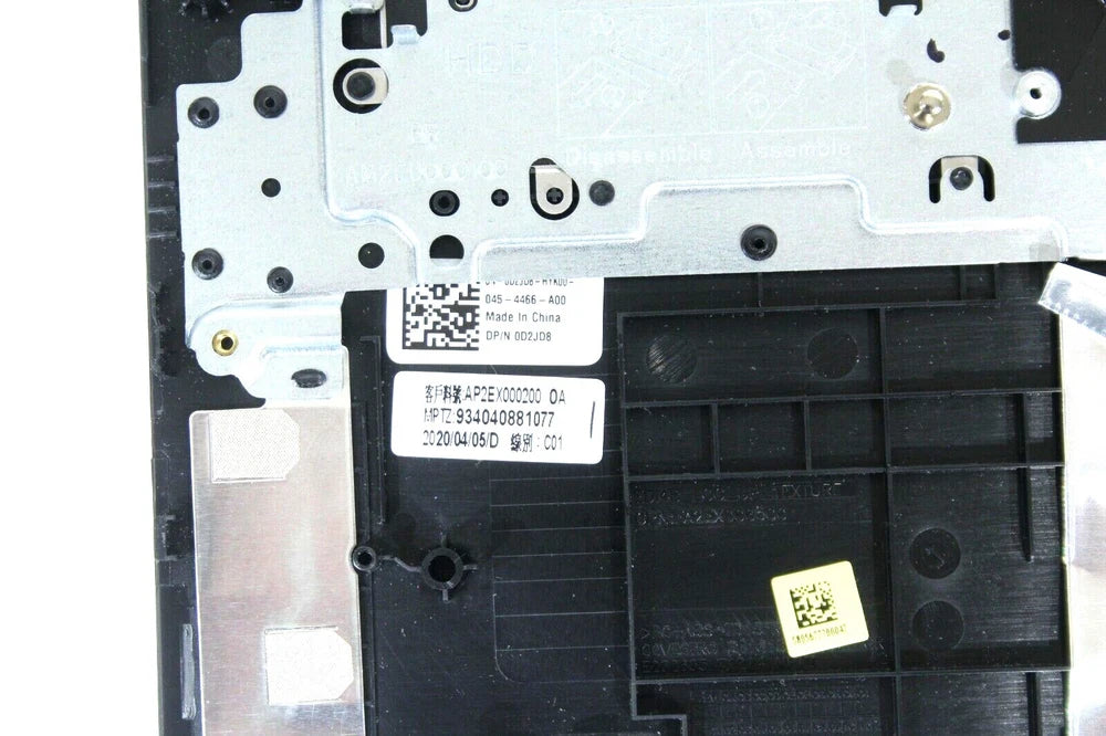 New Dell Inspiron 14 3481 3482 Vostro 3480 Palmrest Keyboard Assemble Canadian Bilingual PJTFH D2JD8 - LaptopParts.ca