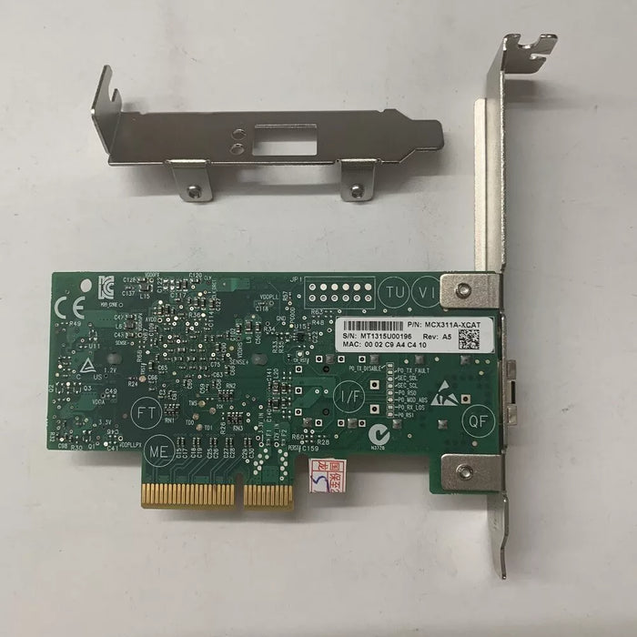 New Mellanox MCX311A-XCAT CX311A ConnectX-3 EN Network Card 10GbE SFP+ - LaptopParts.ca