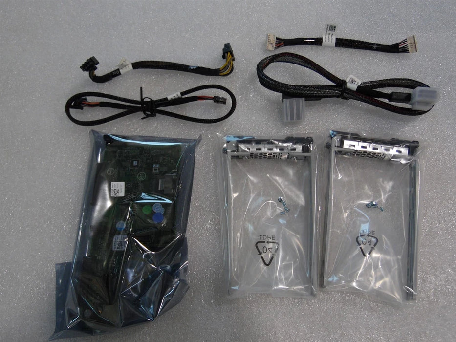 New Dell Poweredge R720xd 2.5 SFF Server rear Flex Bay Drive Backplane 2 Tray Kit 0JDG3