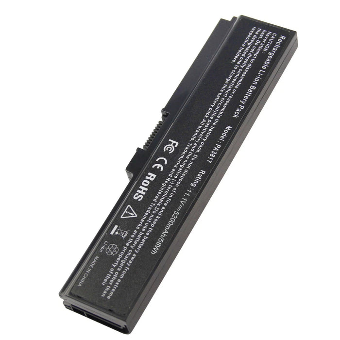 New Compatible Toshiba Satellite A665 C655 L655 L735 L755 Battery PA3817U-1BRS PABAS228