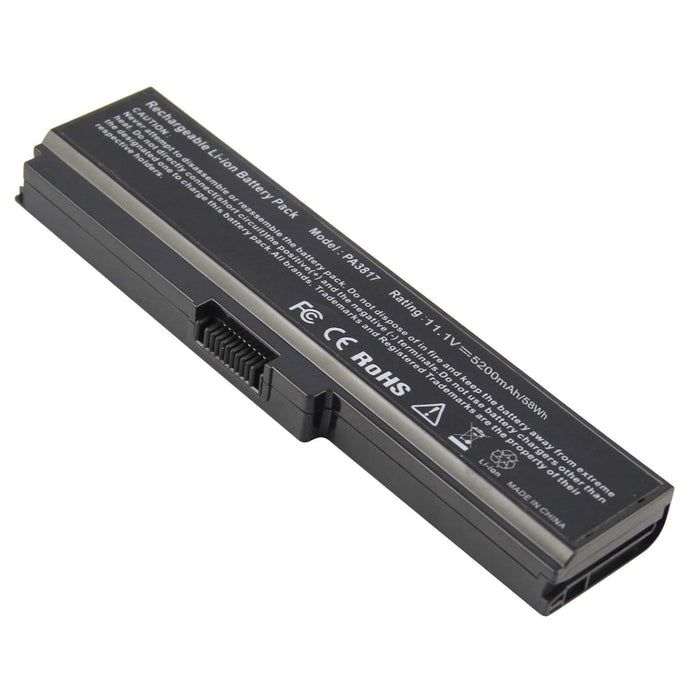 New Compatible Toshiba Satellite A665 C655 L655 L735 L755 Battery PA3817U-1BRS PABAS228