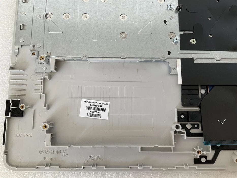 HP LAPTOP 17-BY 17-CA M01205-051 M02254-051  French FR Keyboard Palmrest - READ - LaptopParts.ca