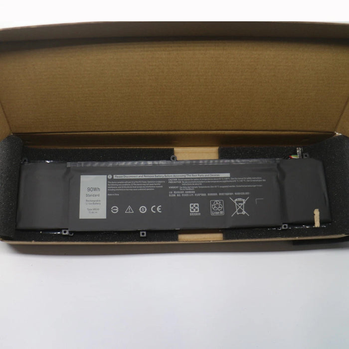 New Compatible Dell Alienware M15 M17 R1 G5 5590 G7 7590 Battery 90Wh 11.4V XRGXX 1F22N JJPFK - LaptopParts.ca