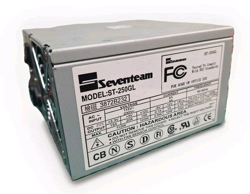 Seventeam ATX 20 PIN Power Supply ST-250GL - LaptopParts.ca