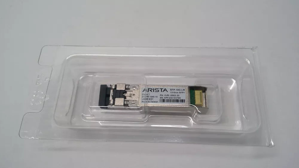 New Genuine Arista SFP-10G-LR - 10GBASE-LR  XVR-10003-20 Transceiver - LaptopParts.ca