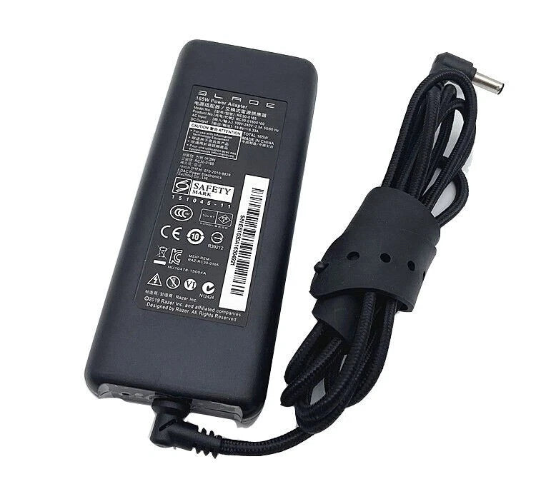 New Genuine Razer Blade Pro RZ09-0220 RZ09-0195 AC Charger Adapter Power Cord 165W RC30-0165 - LaptopParts.ca