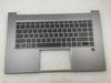 New HP ZBook Studio G7 M14609-001 US International Palmrest Keyboard Top Cover - LaptopParts.ca