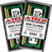 New 8GB 2 x 4GB PC3-8500 Laptop SODIMM DDR3 1066 MHz 204-Pin Memory - LaptopParts.ca